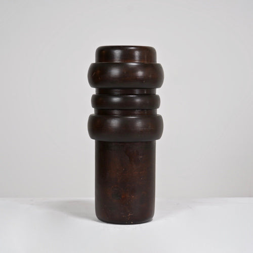 Reserved- Wooden Modernist Vase