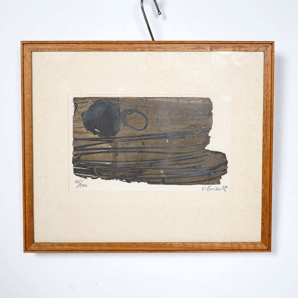 Limited Edition Print By Vincent Guiro 1972 Stowaway London