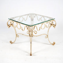 French Antique Iron Coffee Table