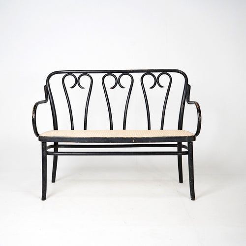 Thonet Black Bench Model no 16