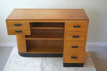 Art Deco Oak Desk c.1940s