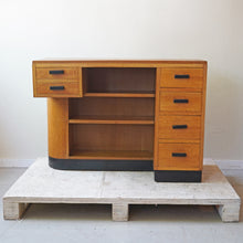 Art Deco Oak Desk c.1940s