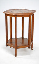 Antique Parquetry Top Side Table