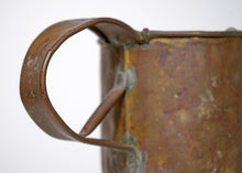 Antique English Copper And Lead Jug