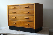 Light Oak Chest Of Drawers, Mid 20th Century