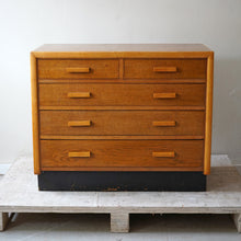 Light Oak Chest Of Drawers, Mid 20th Century