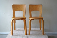 Four Alvar Aalto Type 66 Chairs