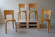 Four Alvar Aalto Type 66 Chairs