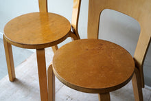 Four Alvar Aalto Type 66 Chairs