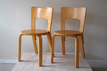 Four Alvar Aalto Type 66 Chairs