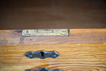 Pitch Pine Aesthetic Movement Chest Of Drawers