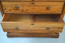 Pitch Pine Aesthetic Movement Chest Of Drawers