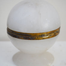 Art Deco Italian Alabaster Lidded Trinket Pot