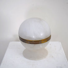 Art Deco Italian Alabaster Lidded Trinket Pot