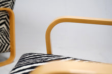 Pair Of Alvar Aalto Chairs Model 44 'Padded Paimio' Chairs