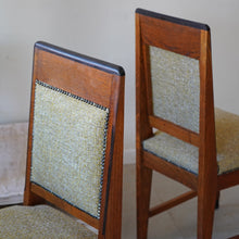 Set of Four Amsterdam School Dining Chairs, c.1930