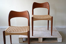 Pair Of Arne Hovmand Olsen Dining Chairs