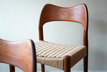 Pair Of Arne Hovmand Olsen Dining Chairs