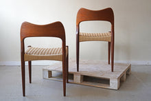 Pair Of Arne Hovmand Olsen Dining Chairs