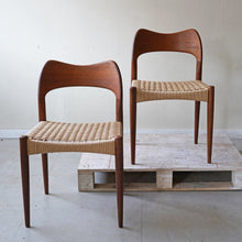 Pair Of Arne Hovmand Olsen Dining Chairs