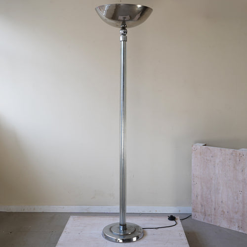 Art Deco Chrome Floor Lamp