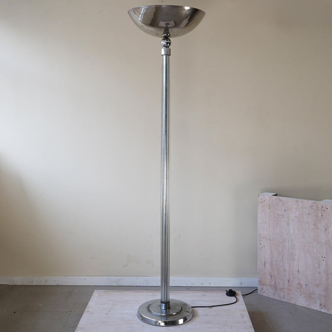 Art Deco Chrome Floor Lamp