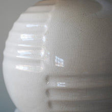 Art Deco Style Crackle Glaze Lamp