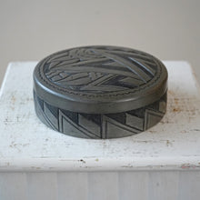 French Pewter Lidded Box By Étain Artistique