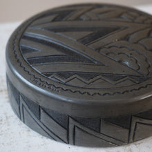 French Pewter Lidded Box By Étain Artistique