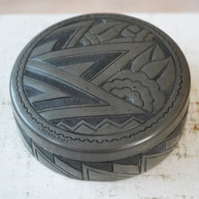 French Pewter Lidded Box By Étain Artistique