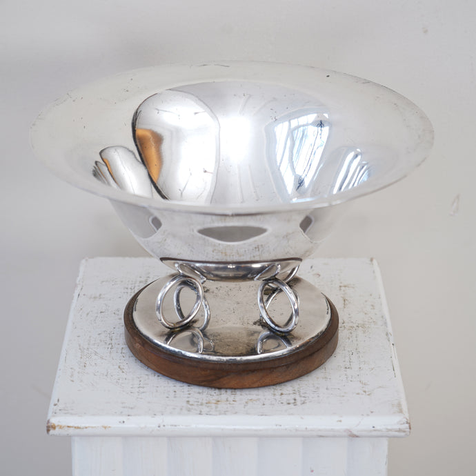 Art Deco Silver-Plate Centrepiece Dish Ercuis Paris