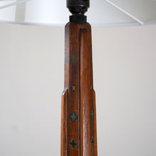 Arts And Crafts Oak Table Lamp