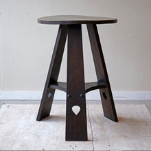 Arts and Crafts Ebonised Oak Side Table