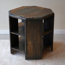 Ebonised Oak Two-Tier Book Table c.1920.