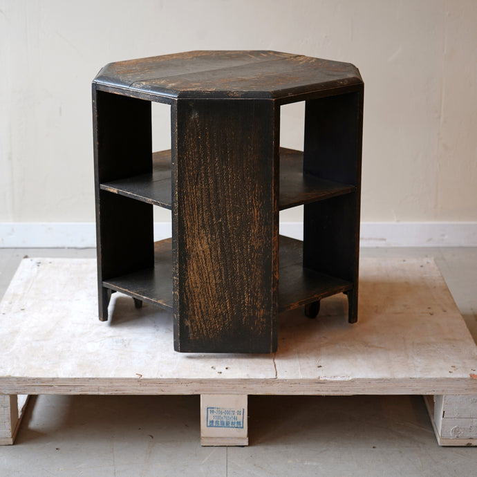 Ebonised Oak Two-Tier Book Table c.1920.