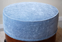1930s Ottoman, Reupholstered in Studio Ashby Mohair