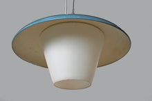 1950's Philips Opaline Pendant Light