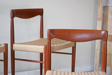 Set of Four Danish Teak Dining Chairs by Bramin