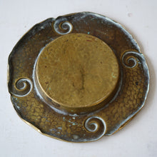 Brass Spiral Dish 1930s 'Joseph Walker & Co'