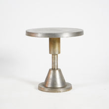 Cast Aluminium Modernist Side Table