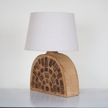 Brutalist Studio Ceramic Table Lamp