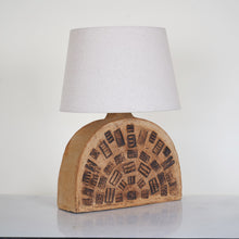 Brutalist Studio Ceramic Table Lamp