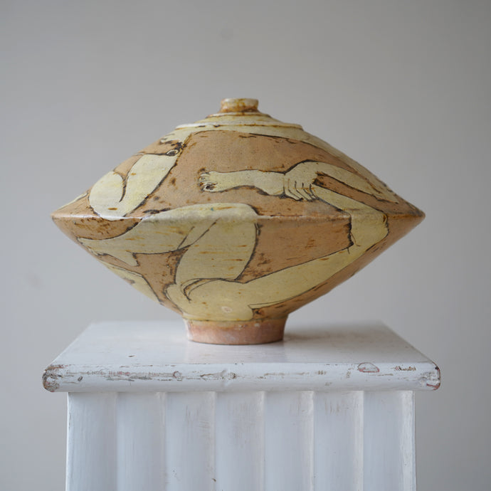 Studio Ceramic Vase Yolande Beer