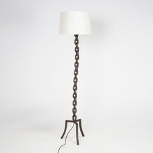 Brutalist French Chain Link Floor Lamp