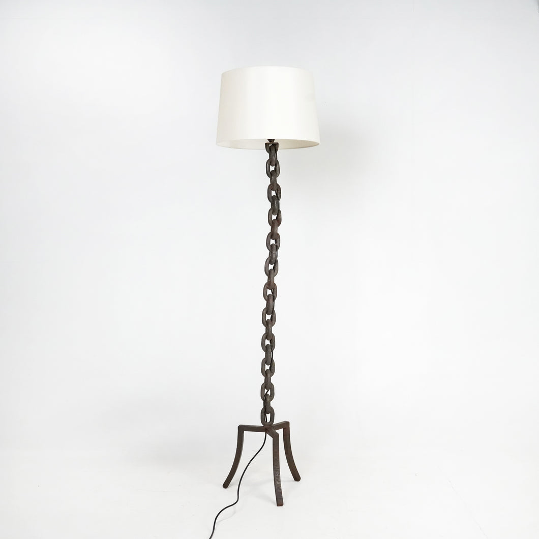 Chain link sale floor lamp