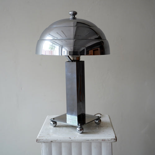 Art Deco Metal Table Lamp