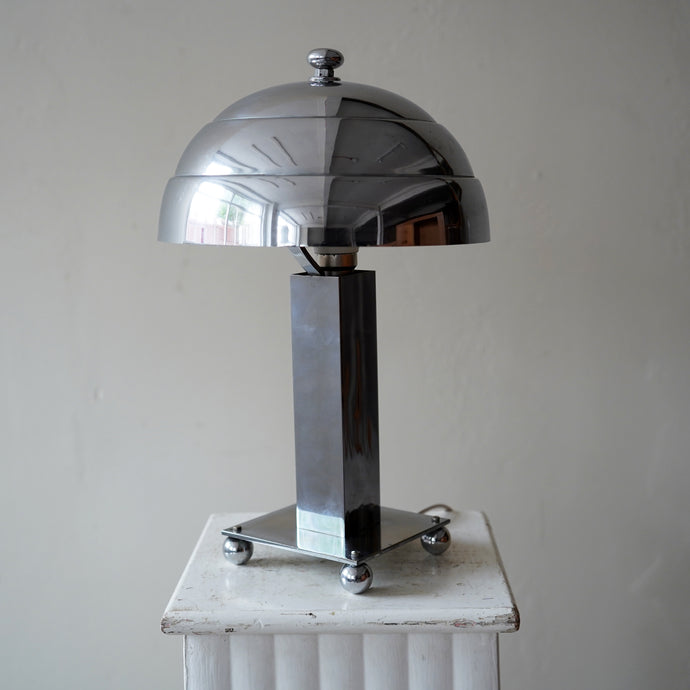 Art Deco Metal Table Lamp