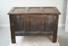 Antique English Oak Coffer