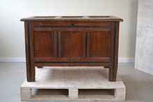 Antique English Oak Coffer