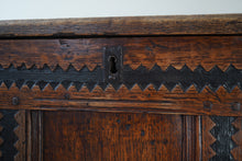 Antique English Oak Coffer